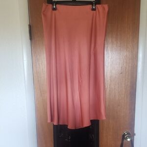 Elegant Coral Skirt